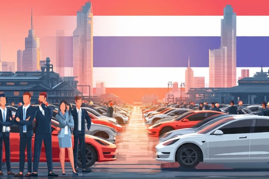 Ngành ô tô Thái Lan kêu cứu trước làn sóng xe điện Trung Quốc giá rẻ