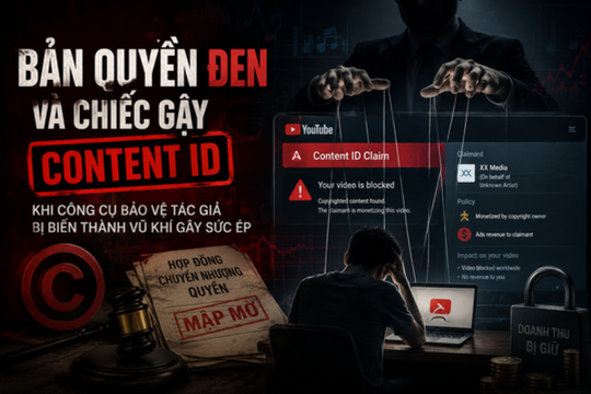 Khi 'bản quyền đen' biến lá chắn thành dao nhọn