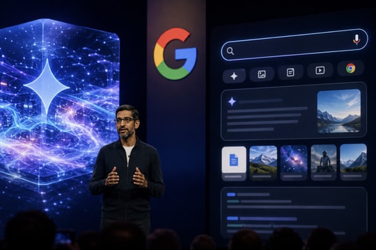 Google mong người dùng chờ Gemini 3.5 Pro, Search được đại tu AI lớn nhất lịch sử