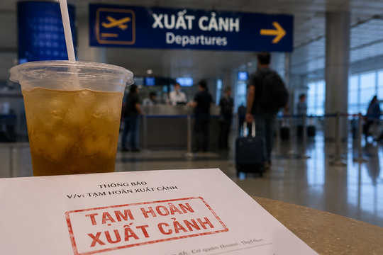 Một ly trà đá khóa chân doanh nhân