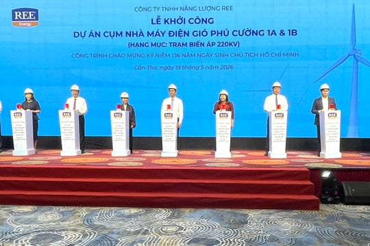 Cần Thơ phát triển điện gió, kiến tạo trung tâm năng lượng sạch vùng ĐBSCL