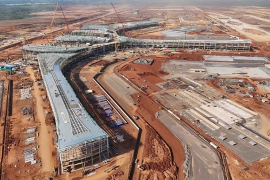 Sân bay Long Thành vào chặng nước rút: Sức ép từ nhà ga, nhân lực và vật liệu