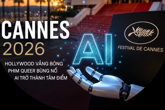 Dấu ấn Cannes 2026: Hollywood vắng bóng, phim queer bùng nổ, AI gây tranh cãi