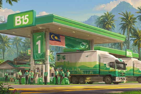Vì sao Malaysia triển khai dầu diesel sinh học B15 vào 1/6?