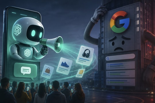 OpenAI biến ChatGPT thành cỗ máy quảng cáo kiểu mới, Google phải dè chừng