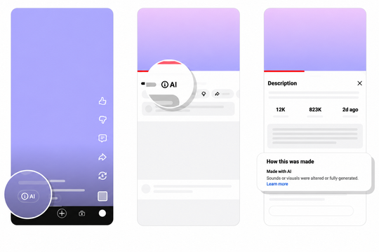 YouTube siết kiểm soát video AI: Tự động gắn nhãn nội dung do AI tạo