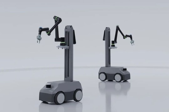 Robot MobiRobo giúp kiểm tra đường sắt: Khi cánh tay robot bước vào bảo trì hạ tầng