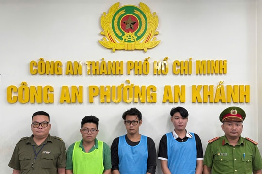 Bắt nhóm đối tượng giả danh Cảnh sát hình sự để chiếm đoạt tài sản