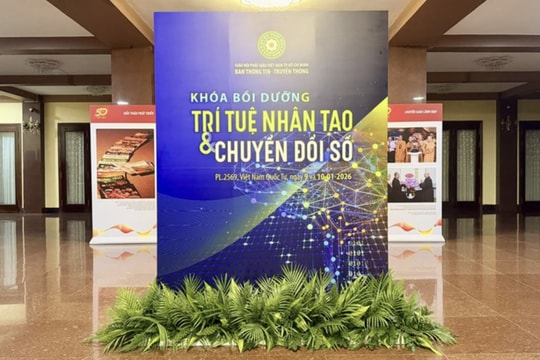 Phật giáo thời công nghệ: Từ livestream pháp thoại đến AI hoằng pháp
