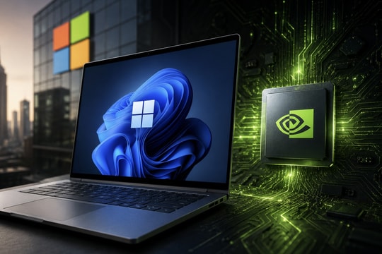 Các PC Windows đầu tiên dùng chip Nvidia sắp ra mắt: Cơ hội mới cho Microsoft