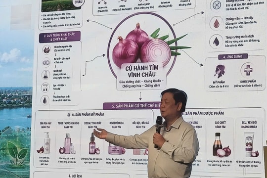 Hành trình kể chuyện nâng tầm nông sản Việt Nam của nguyên Phó chủ tịch Quốc hội