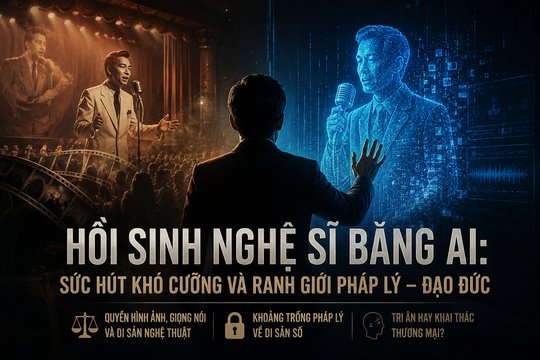 Hồi sinh nghệ sĩ bằng AI: Tri ân hay trục lợi từ hoài niệm?