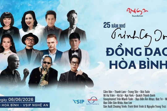 Trọng Tấn, Quách Thành Danh, Võ Hạ Trâm hát nhạc Trịnh ở Nghệ An