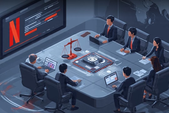 Netflix muốn làm rõ vấn đề trí tuệ nhân tạo và bản quyền ở châu Á