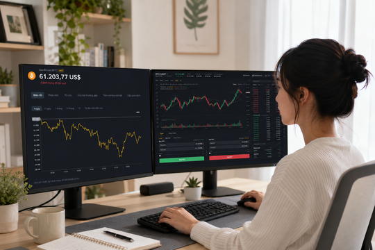 Giá Bitcoin hôm nay 6/6: Áp sát 60.000 USD, 'đi lên bằng thang bộ, đi xuống bằng thang máy'