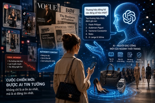 Khi chatbot AI trở thành 'tạp chí thời trang số'