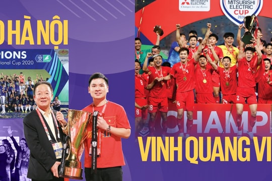 Hà Nội FC 20 năm: Giấc mơ lớn hơn những chiếc cúp và tình yêu bóng đá của bầu Hiển