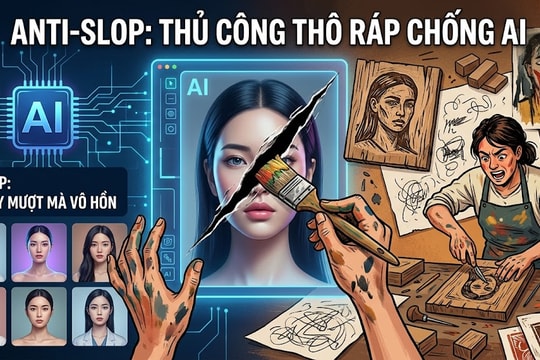 Giới nghệ sĩ phản kháng trước làn sóng AI bằng sự vụng về chân thực