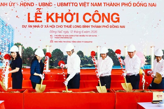 Đồng Nai khởi công dự án nhà ở xã hội cho thuê trị giá 1.360 tỷ đồng