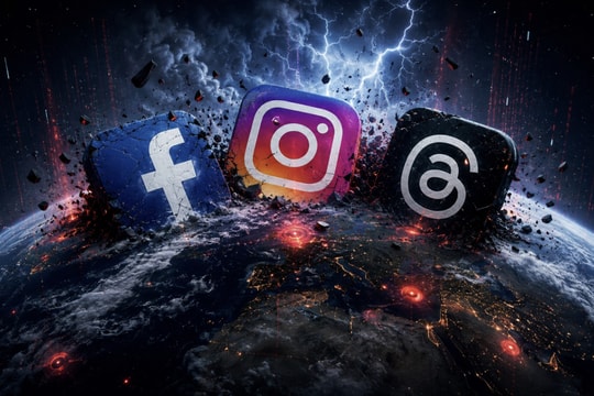 Facebook, Instagram, Threads sập toàn cầu: Không phải lần đầu