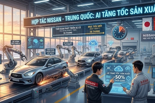 Học Trung Quốc, Nissan dùng AI để rút ngắn 1/2 thời gian phát triển xe
