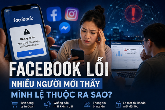 Facebook bị sập, nhiều người thấy mình lệ thuộc MXH ra sao?