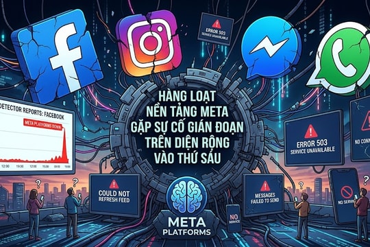 Meta lên tiếng về việc các nền tảng Facebook gặp sự cố