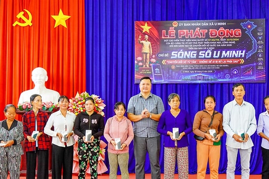 Cà Mau quyết tâm cao xây dựng nền tảng số đến tận cơ sở