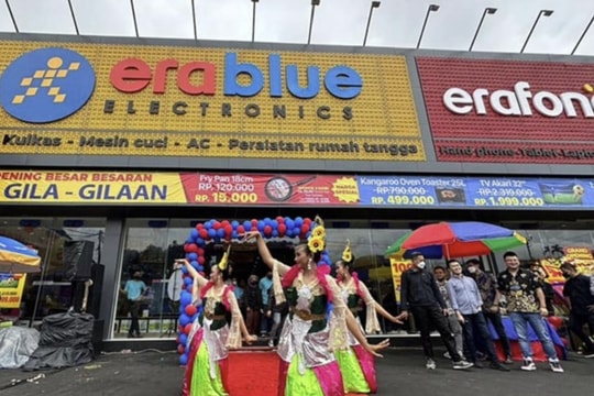 Erablue - mô hình ‘Điện Máy Xanh xuất khẩu’ là 1 trong 5 trụ cột, đóng góp thế nào cho chuỗi ‘mẹ’?