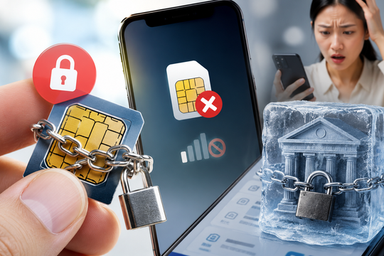 Bị khóa SIM sau 15/6: Giao dịch ngân hàng sẽ 'đóng băng' vì thiếu bước này!