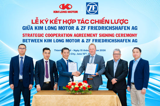 Kim Long Motor và Tập đoàn ZF Friedrichshafen AG (Đức) ký kết hợp tác chiến lược