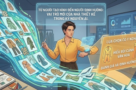 Khi AI có thể thiết kế trong vài giây, nhà tạo mốt còn giữ vai trò gì?