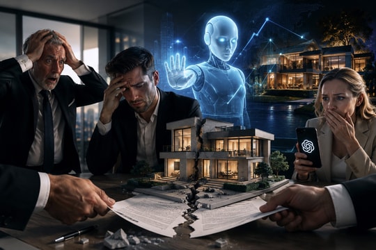 AI tác động đến giá nhà, ChatGPT suýt làm thương vụ 50 triệu USD đổ bể
