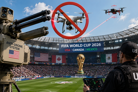Mỹ triển khai hệ thống chống drone tại 78 trận World Cup 2026, lý do khiến nhiều người bất ngờ