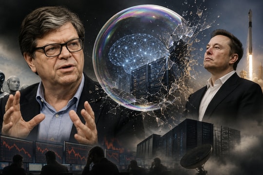 ‘Cha đẻ AI’ gọi xAI của Elon Musk là thất bại, cảnh báo nguy cơ bong bóng AI vỡ lớn