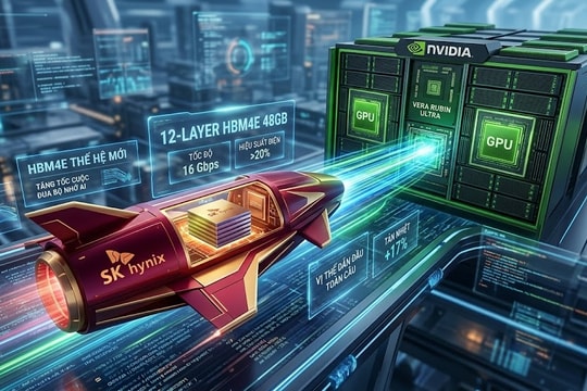 SK Hynix tung HBM4E thế hệ mới, tăng tốc cuộc đua bộ nhớ AI với Nvidia