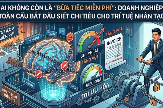 AI hết đãi miễn phí, các doanh nghiệp phải thắt lưng buộc bụng với AI