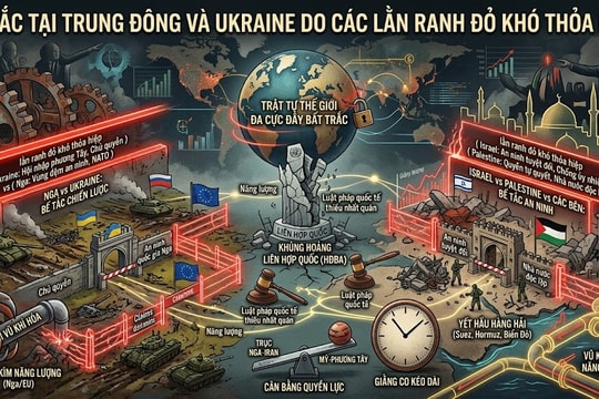 Bế tắc tại Trung Đông và Ukraine do các lằn ranh đỏ khó thỏa hiệp