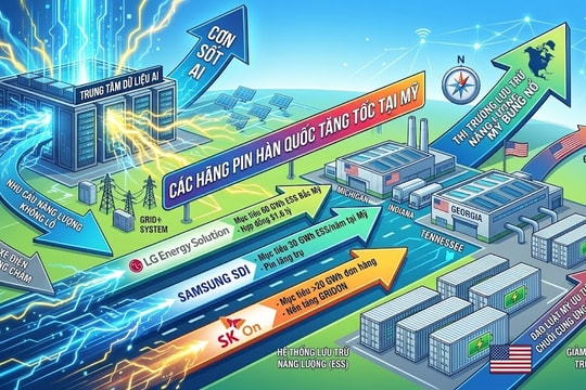 Các hãng pin Hàn Quốc tăng tốc tại Mỹ, vì sao?