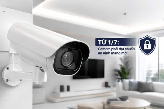 Từ 1/7, camera kết nối Internet phải đáp ứng quy chuẩn an ninh mạng mới: Người dùng cần lưu ý gì?