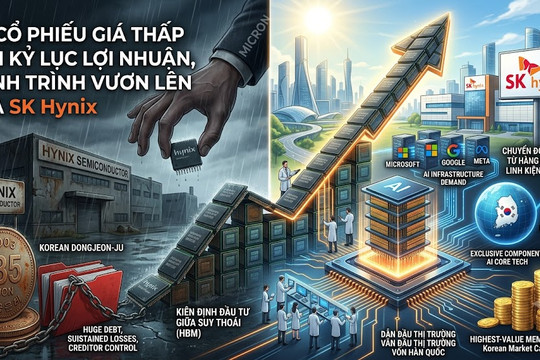 Từ bờ vực phá sản, SK Hynix vươn lên bằng cách nào?
