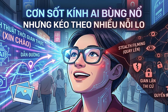 Cơn sốt kính AI bùng nổ kéo theo nhiều nỗi lo