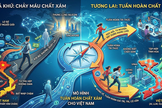 Từ 'chảy máu chất xám' đến 'tuần hoàn chất xám': Mô hình nào cho Việt Nam?