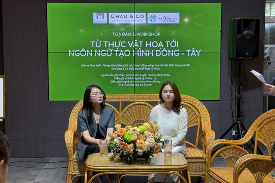 'Thực vật họa' và cảm hứng từ các họa sĩ trẻ