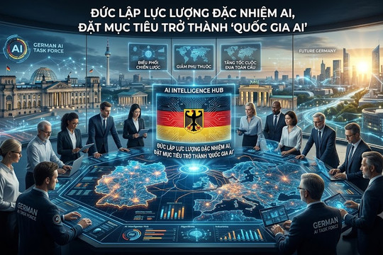 Đức lập lực lượng đặc nhiệm AI, đặt mục tiêu trở thành ‘quốc gia AI’