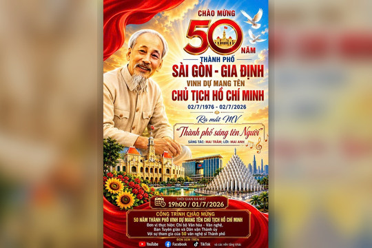 Hơn 50 văn nghệ sĩ tham gia MV ‘Thành phố sáng tên Người’