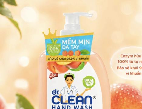 Thu hồi khẩn cấp sữa rửa tay Dr. Clean Peach: Bộ Y tế phát hiện sai lệch thành phần