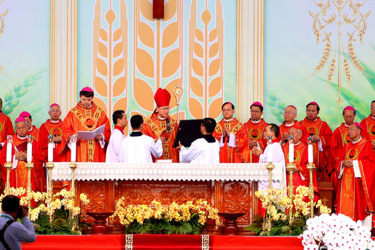 Hàng vạn người dự lễ tuyên phong Chân phước linh mục Trương Bửu Diệp tại Cà Mau