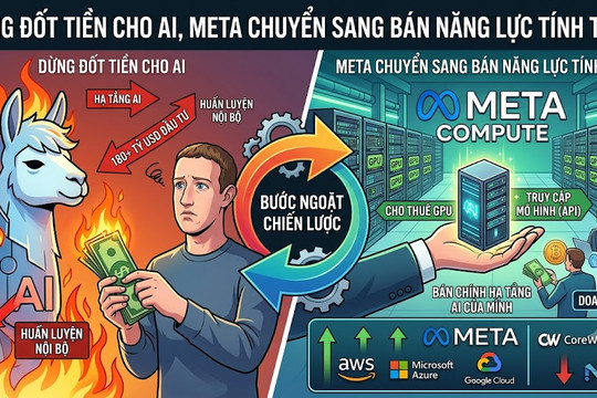 Vì sao Meta chuyển sang bán năng lực tính toán?