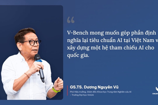 VinUni ra mắt V-Bench, thước đo năng lực AI dành cho người Việt